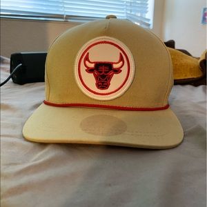 Chicago Bulls Mitchell & Ness Tan Hat